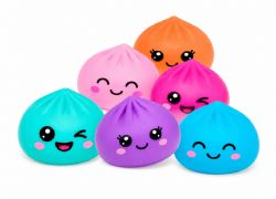 DUMPLING SQUISHY MYSTÈRE CHANGEANT DE COULEUR (BOÎTE SURPRISE) 10 CM (4